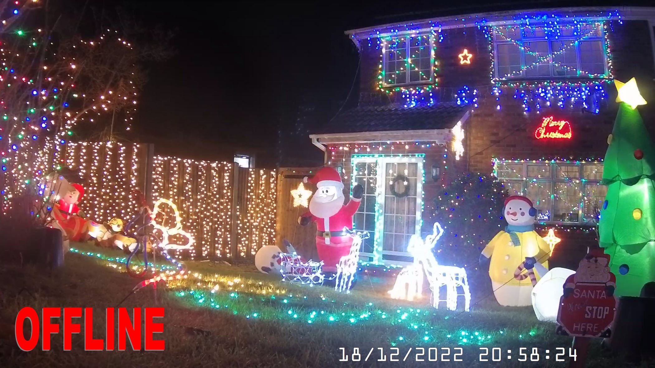 ChristmasCam 1 — Main House